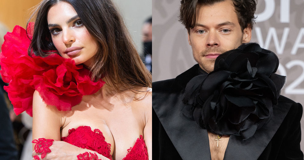 Emily Ratajkowski i Harry Styles /Lexie Moreland/WWD/Penske Media, Samir Hussein/WireImage /Getty Images