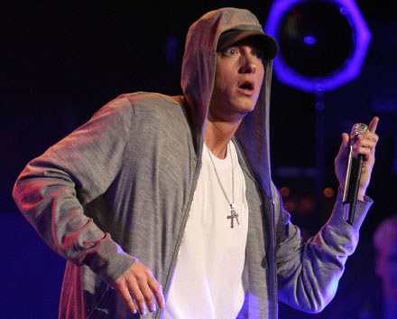Eminem fot. Kristian Dowling /Getty Images/Flash Press Media