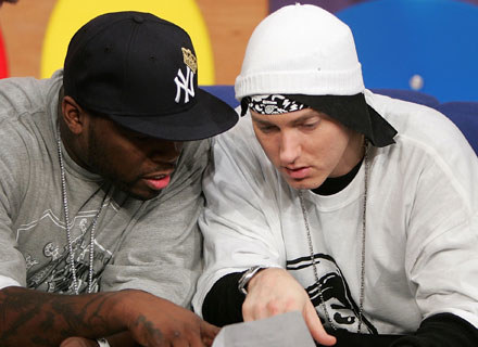 Eminem i 50 Cent przeglądają dietę dr Kwaśniewskiego? fot. Scott Gries /Getty Images/Flash Press Media