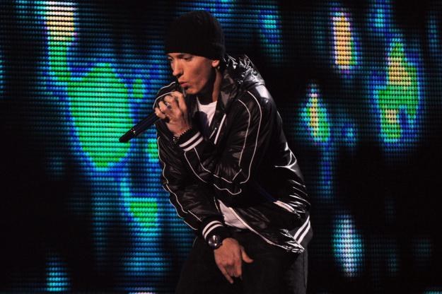 Eminem jest najpopularniejszą gwiazdą na Facebooku /AFP