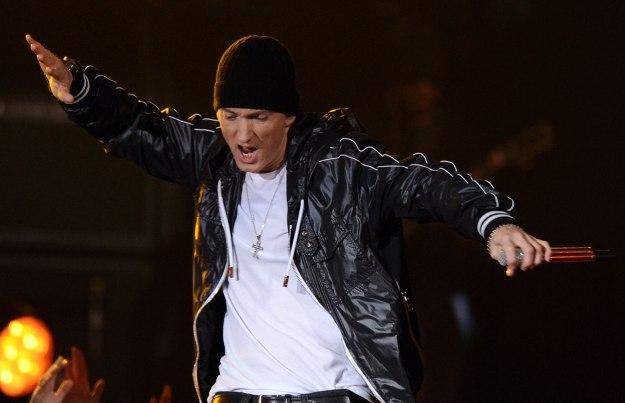 Eminem zarapował dla nieżyjącego przyjaciela fot. Kevin Winter /Getty Images/Flash Press Media