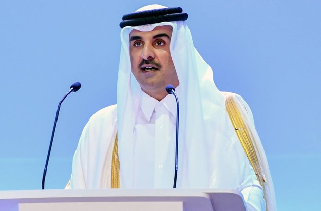 Emir Kataru szejk Tamim ibn Hamad as-Sani /Noushad Thekkayil /PAP/EPA