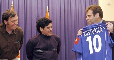 Emir Kusturica i Diego Maradona /AFP