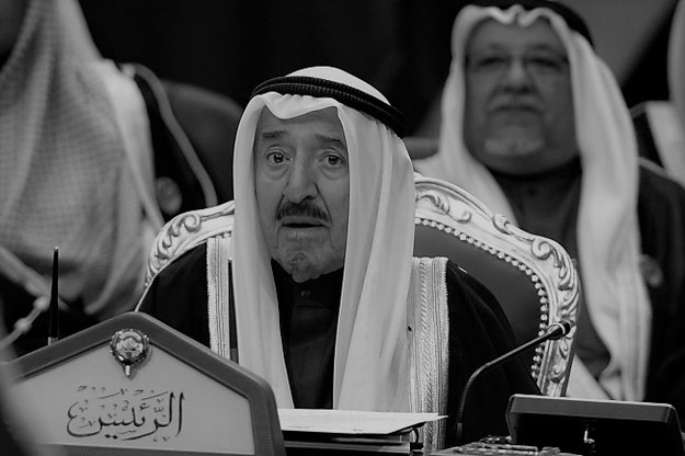 Emir Kuwejtu szejch Sabah al-Ahmad al-Sabah zmarł w wieku 91 lat /NOUFAL IBRAHIM /PAP/EPA