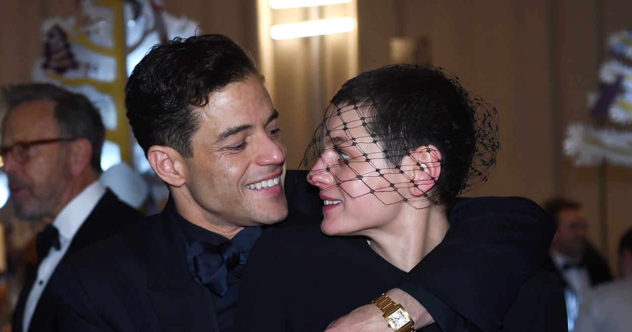 Emma Corrin i Rami Malek na rozdaniu nagród BAFTA 2024 /Antony Jones/BAFTA /Getty Images