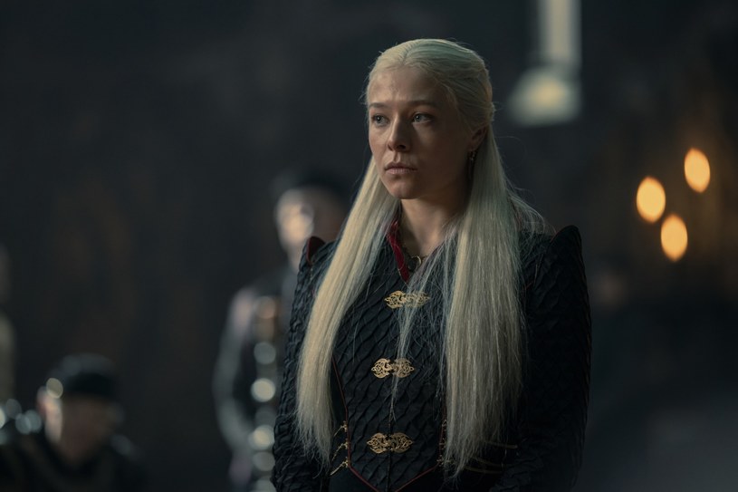 Emma D'Arcy jako Rhaenyra Targaryen w "Rodzie smoka" /materiały prasowe