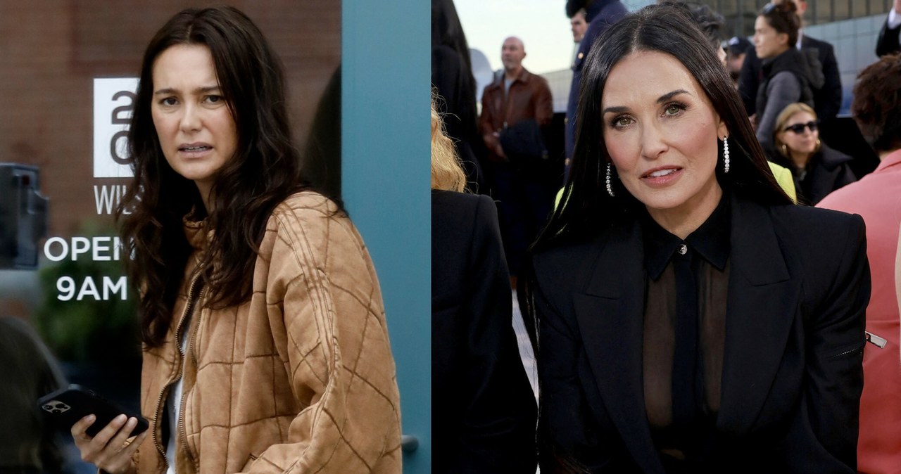 Emma Heming i Demi Moore /Backgrid/East News; EMMA MCINTYRE/Getty AFP/East News /East News