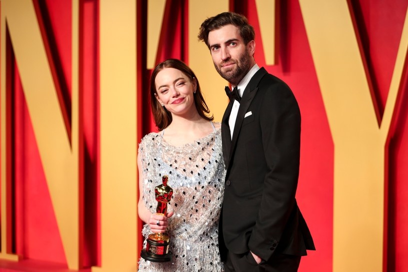Emma Stone i jej mąż Dave McCary / Christopher Polk/Variety via Getty Images /Getty Images