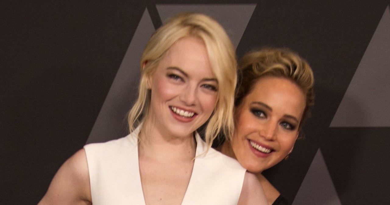Emma Stone i Jennifer Lawrence /East News