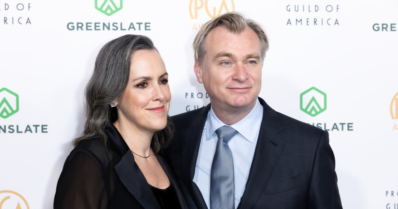 Emma Thomas i Christopher Nolan mieli w niedzielny wieczór powody do świetowania /Elyse Jankowski/WireImage /Getty Images