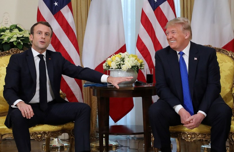 Emmanuel Macron i Donald Trump /AFP