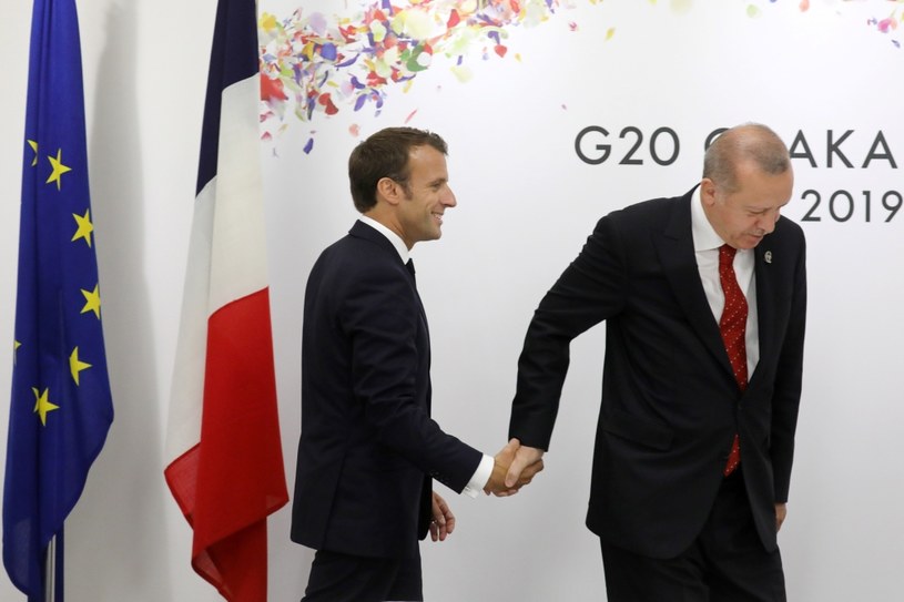 Emmanuel Macron i Recep Tayyip Erdogan /AFP