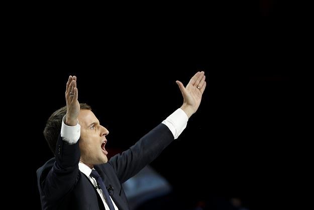 Emmanuel Macron, jeden z kandydatów do francuskiej prezydentury /EPA