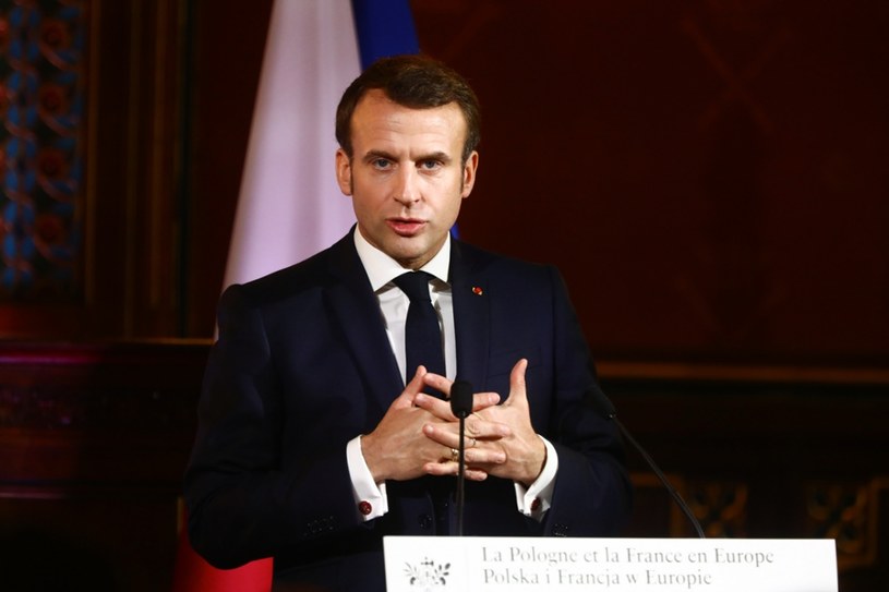 Emmanuel Macron na UJ /Beata Zawrzel /Reporter