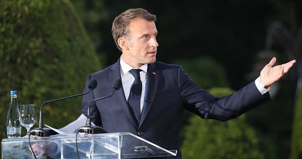 Emmanuel Macron, prezydent Francji /EPA