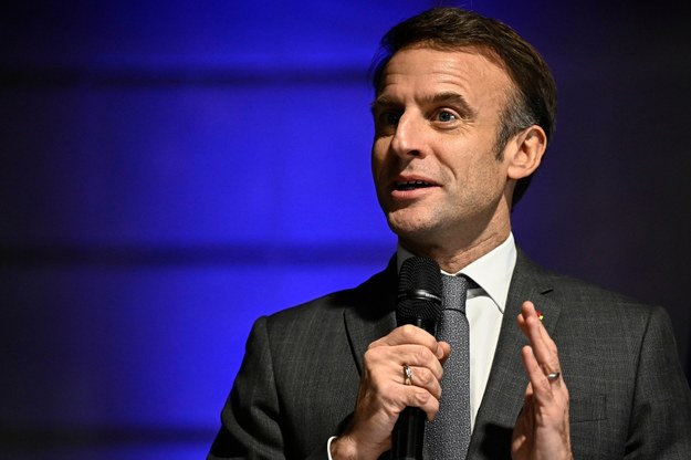 Emmanuel Macron, prezydent Francji /JULIEN DE ROSA / AFP /PAP/EPA