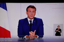Emmanuel Macron: Szczyt drugiej fali epidemii koronawirusa minął