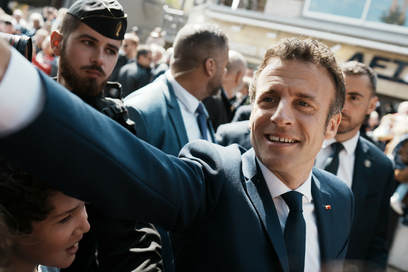 Emmanuel Macron wygrał wybory we Francji /AP/Associated Press /East News