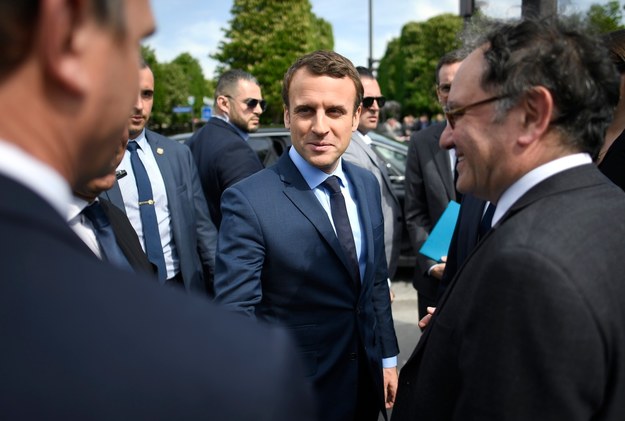 Emmanuel Macron /LIONEL BONAVENTURE/POOL /PAP/EPA