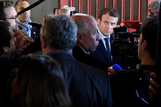 Emmanuel Macron /ERIC FEFERBERG / POOL /PAP/EPA