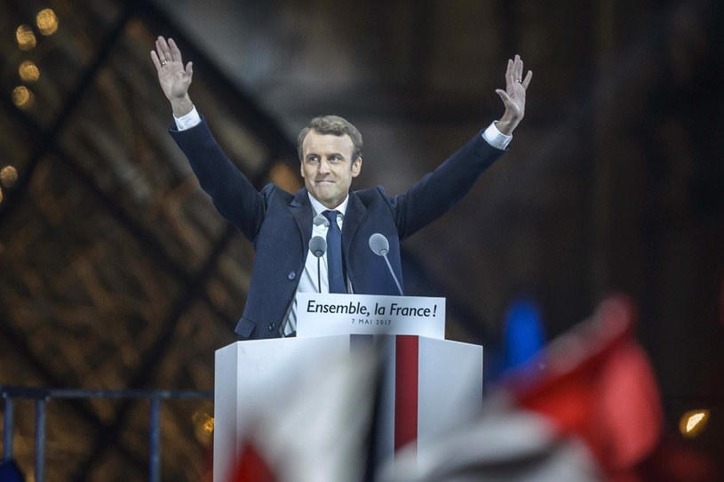 Emmanuel Macron /CHRISTOPHE PETIT TESSON /PAP