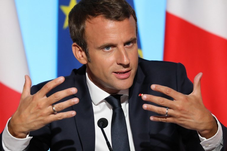 Emmanuel Macron /AFP