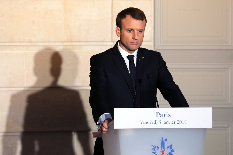 Emmanuel Macron /LUDOVIC MARIN / POOL /PAP/EPA