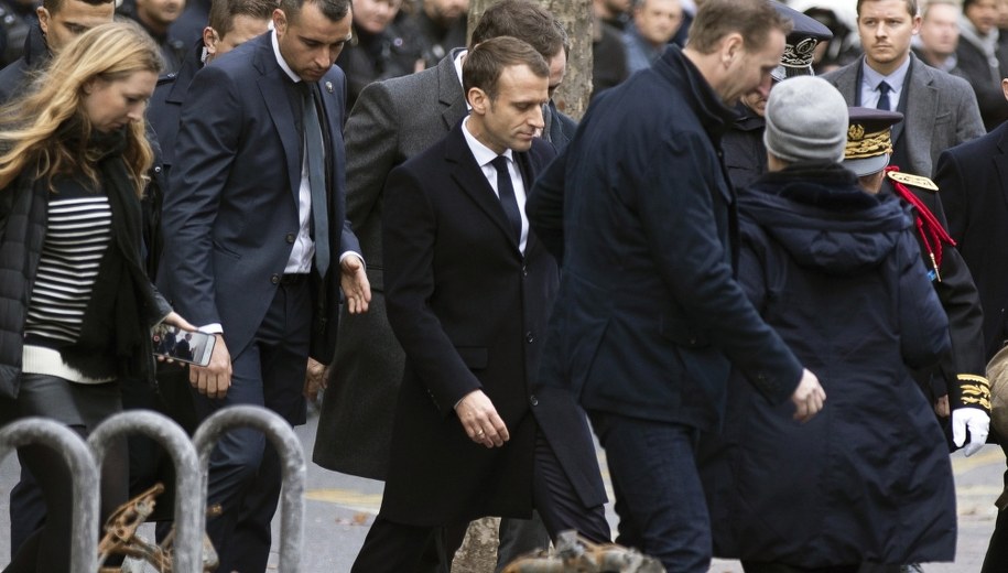 Emmanuel Macron /ETIENNE LAURENT /PAP/EPA