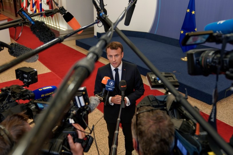 Emmanuel Macron /AFP