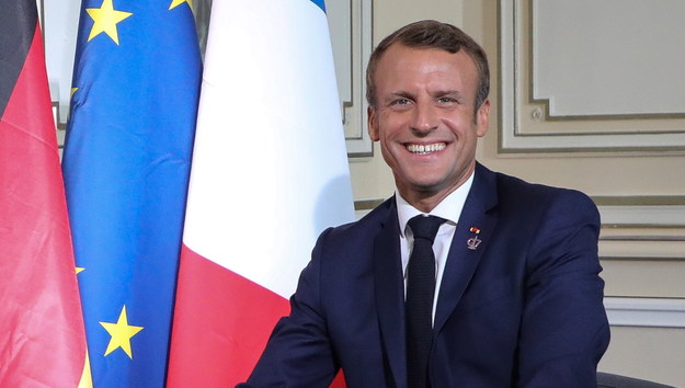 Emmanuel Macron /LUDOVIC MARIN /PAP/EPA