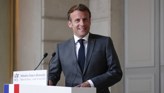 Emmanuel Macron /	Francois Mori / POOL /PAP/EPA