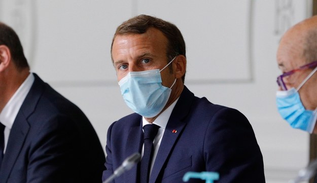 Emmanuel Macron /KAMIL ZIHNIOGLU / POOL / /PAP/EPA