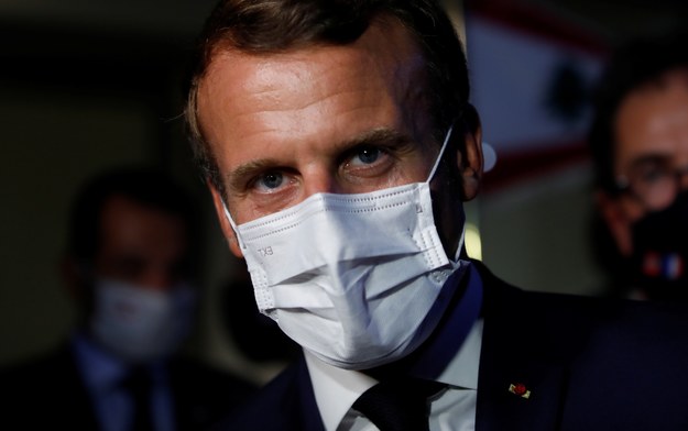 Emmanuel Macron /GONZALO FUENTES / POOL /PAP/EPA