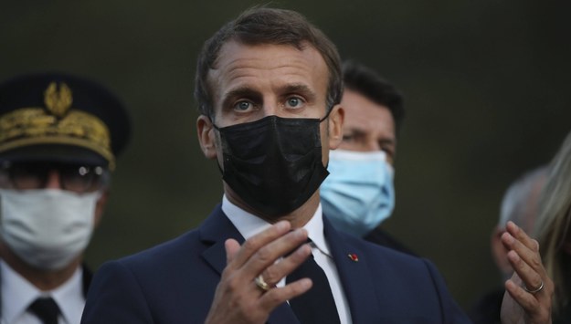 Emmanuel Macron /DANIEL COLE / POOL /PAP/EPA