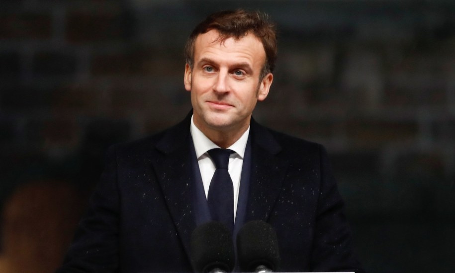 Emmanuel Macron /STEPHANE MAHE / POOL MAXPPP /PAP/EPA