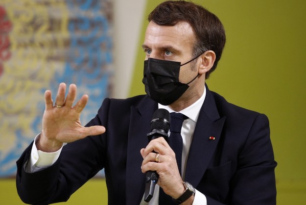 Emmanuel Macron /YOAN VALAT / POOL /PAP/EPA
