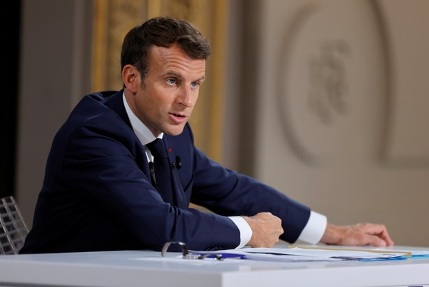 Emmanuel Macron /PASCAL ROSSIGNOL / POOL MAXPPP OUT /PAP/EPA