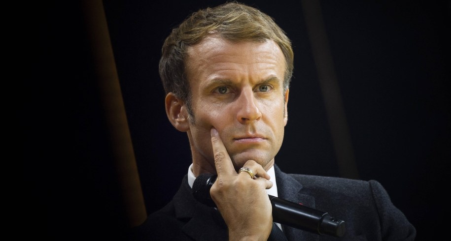 Emmanuel Macron /Blondet Eliot/ABACA /PAP/Abaca