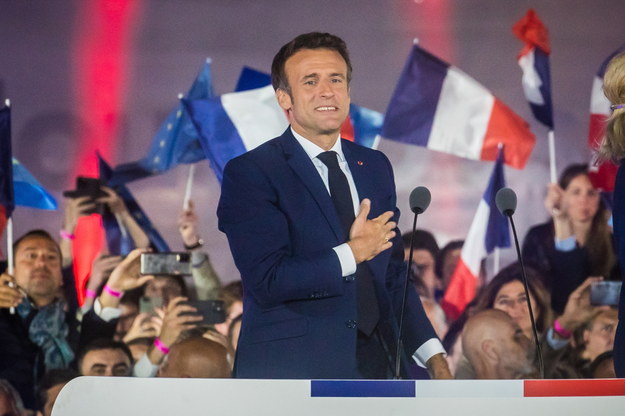 Emmanuel Macron /Christophe Petit-Tesson /PAP/EPA
