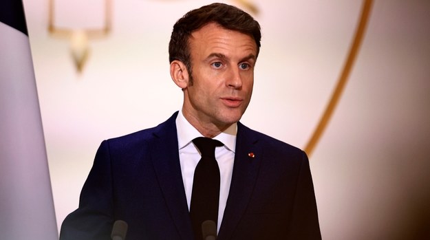 Emmanuel Macron /AURELIEN MORISSARD / POOL MAXPPP  /PAP/EPA