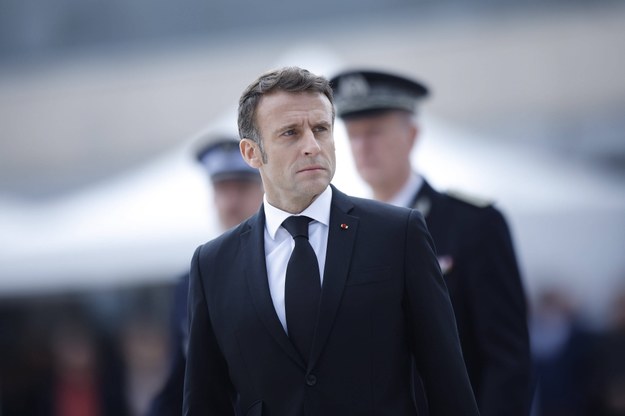 Emmanuel Macron /YOAN VALAT / POOL /PAP/EPA