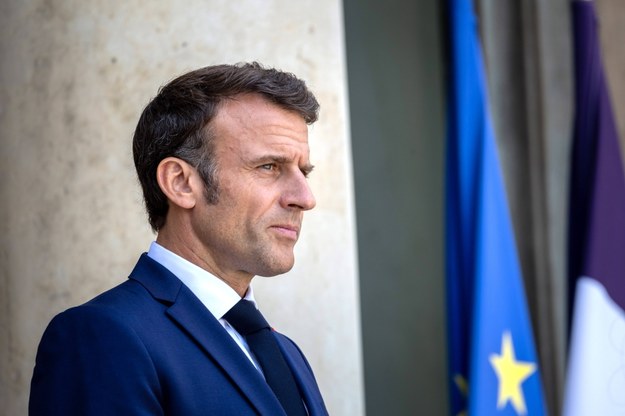 Emmanuel Macron /CHRISTOPHE PETIT TESSON /PAP/EPA