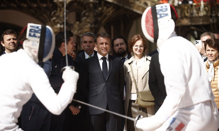 Emmanuel Macron /YOAN VALAT / POOL /PAP/EPA