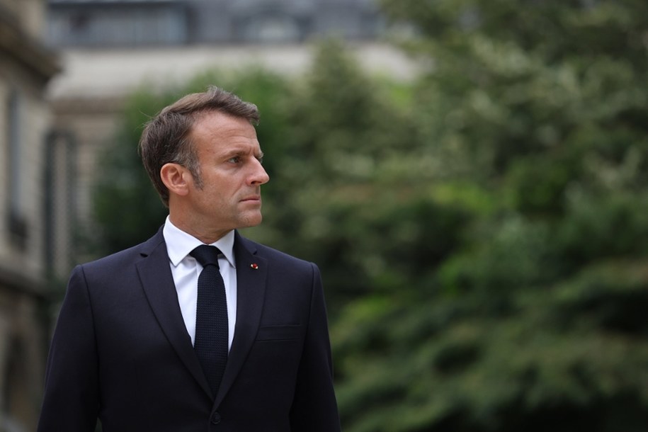 Emmanuel Macron /AURELIEN MORISSARD / POOL /PAP/EPA