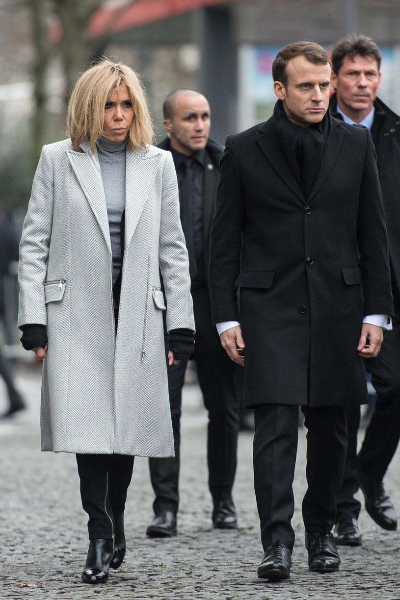 Emmanuele i Brigitte Macron /East News