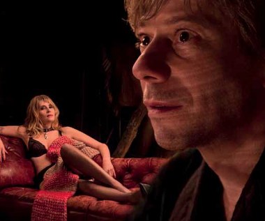 Emmanuelle Seigner i Matthieu Amalric w filmie "Wenus w futrze"