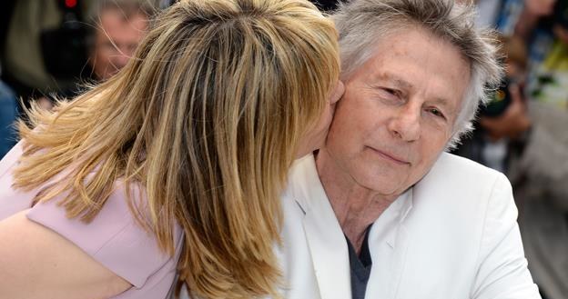 Emmanuelle Seigner i Roman Polański na tegorocznym festiwalu w Cannes / fot. Pascal Le Segretain /Getty Images/Flash Press Media