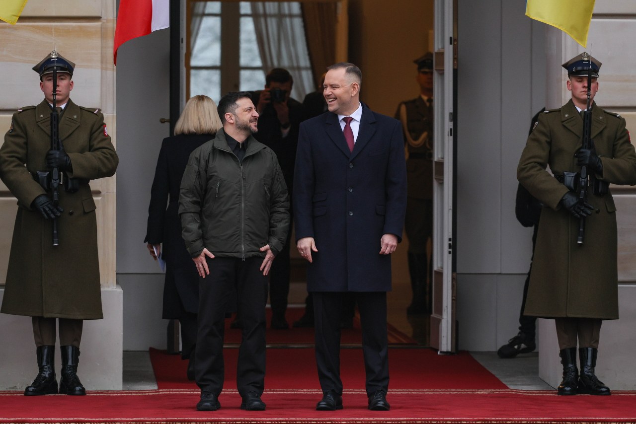 Emocje i kontrowersje. Zełenski spotkał się z prezydentem [ZAPIS RELACJI]