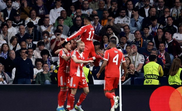 Emocje w Lidze Mistrzów. Bayern zaskoczył Real, Arsenal czekał do ostatnich sekund