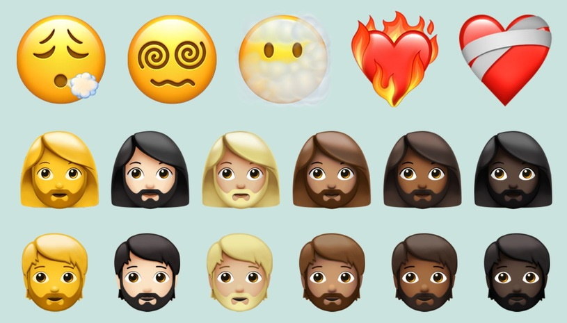 Emoji 13.1 pozwala jeszcze bardziej spersonalizować wysyłane emotikony /materiały prasowe